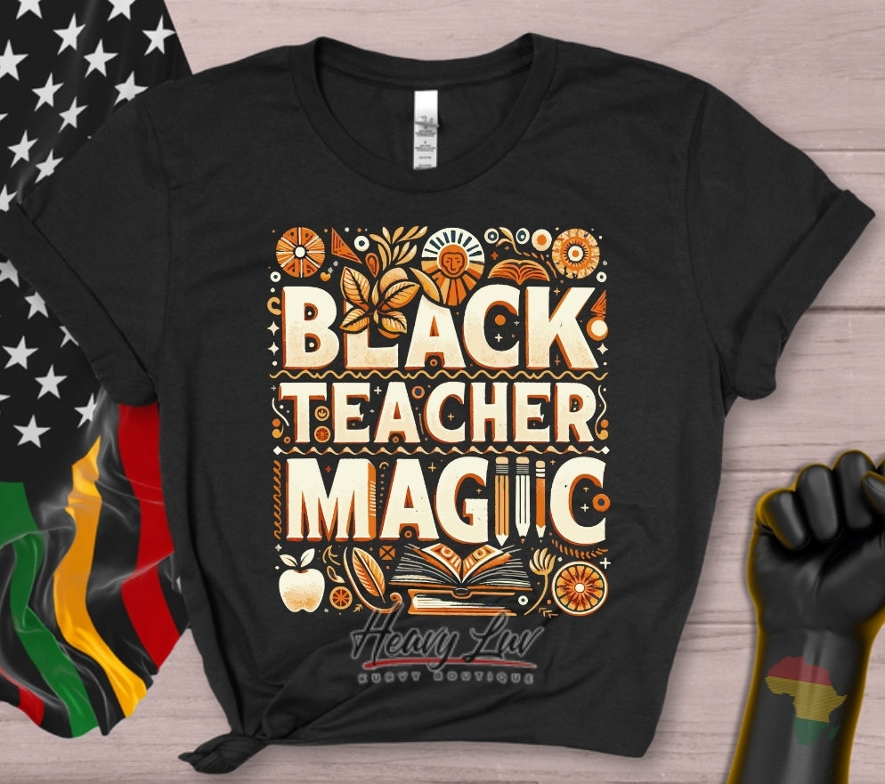 Blk teacher magic-Brown
