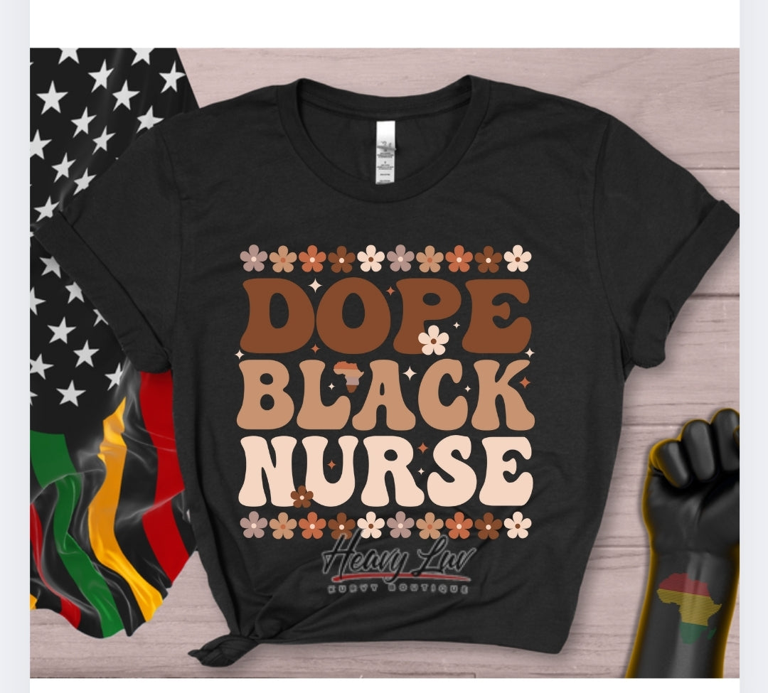 Dope blk nurse