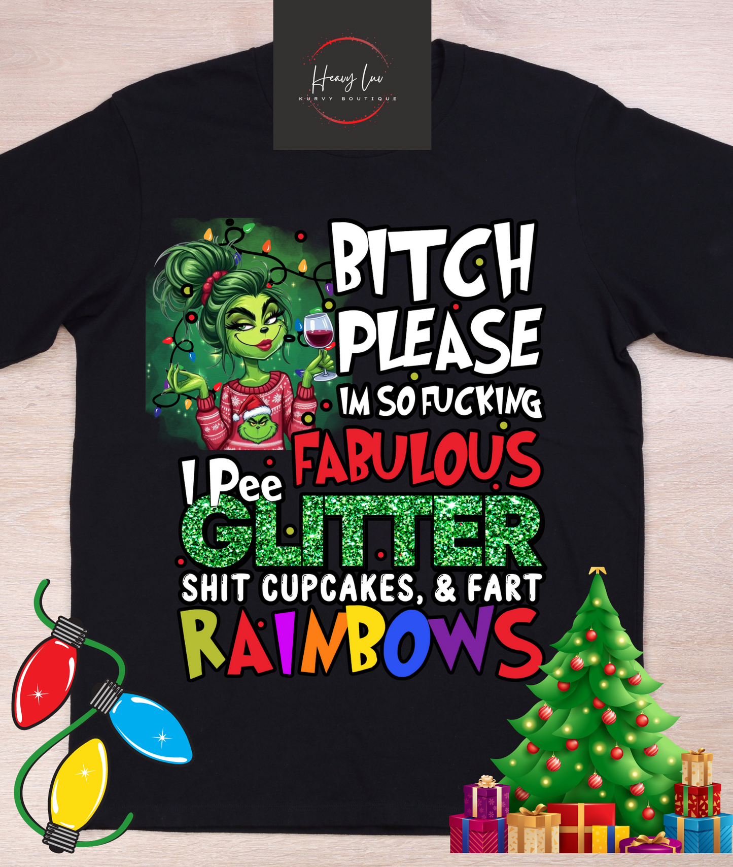 Grinch I'm so Fabulous Tee