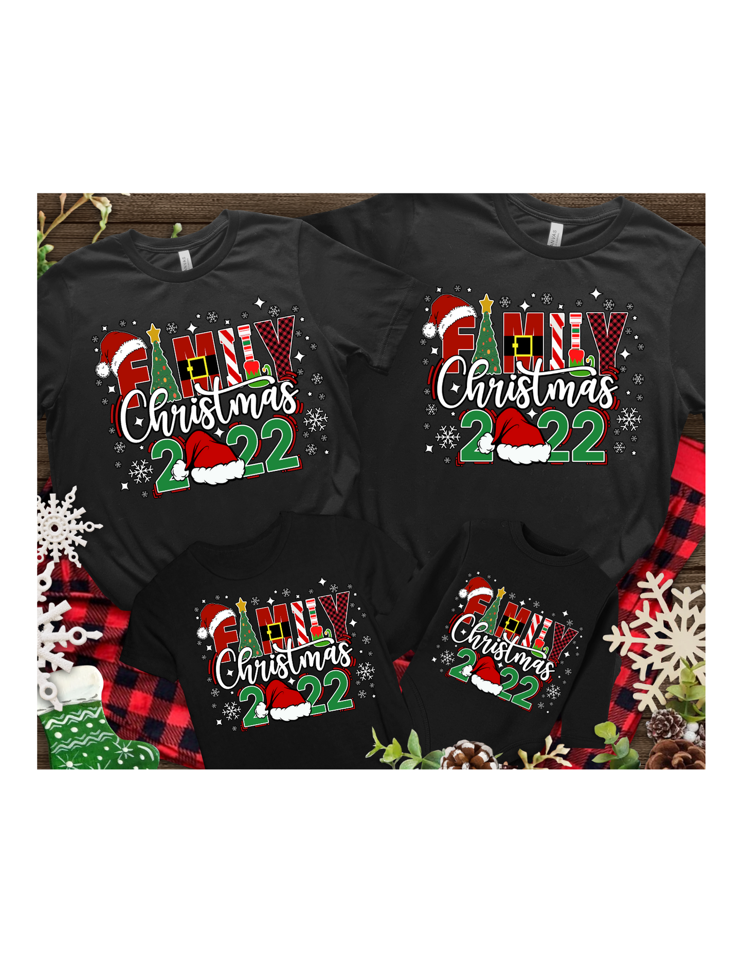 2022 Family Christmas T-Shirts