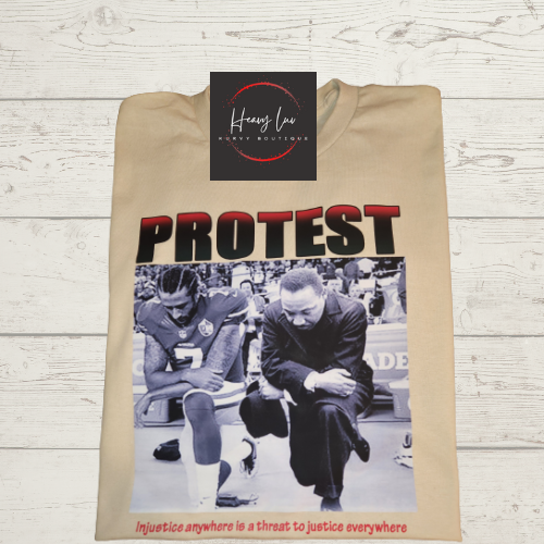 Protest Kaepernick and MLK shirt